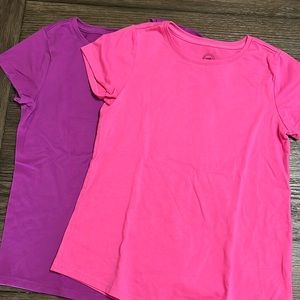 Wonder nation short sleeve shirts for girls.